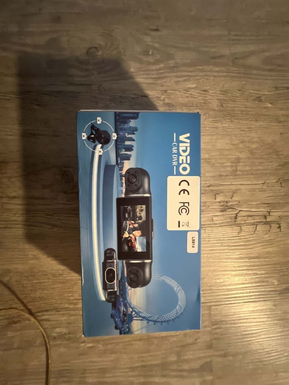 Video Car DVR L5914 4-Channel Panoramic Dash Cam